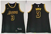 Lakers 3 Anthony Davis Yellow Nike City Edition Swingman Jersey,baseball caps,new era cap wholesale,wholesale hats
